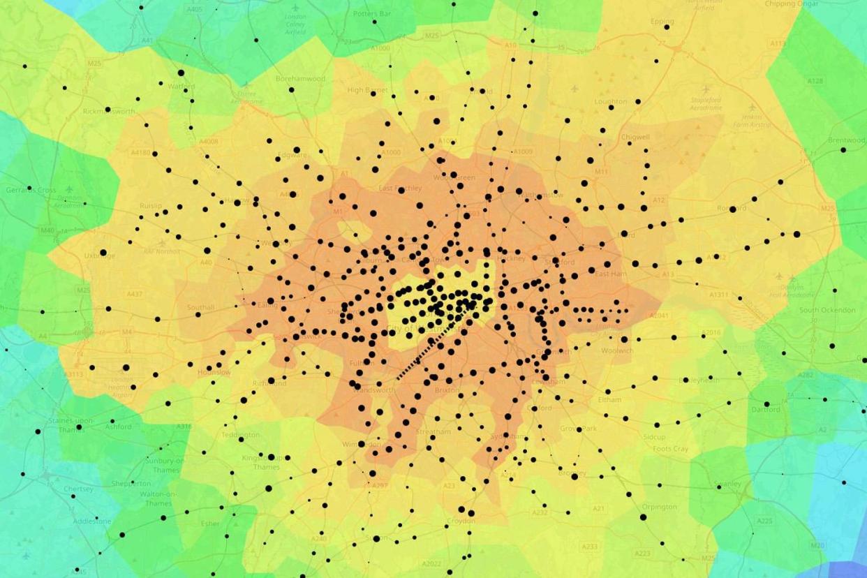 Faremap: the site is ideal for people who are curious about rail pricing: Faremap