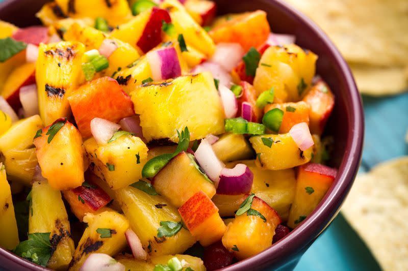 Grilled Pineapple Salsa