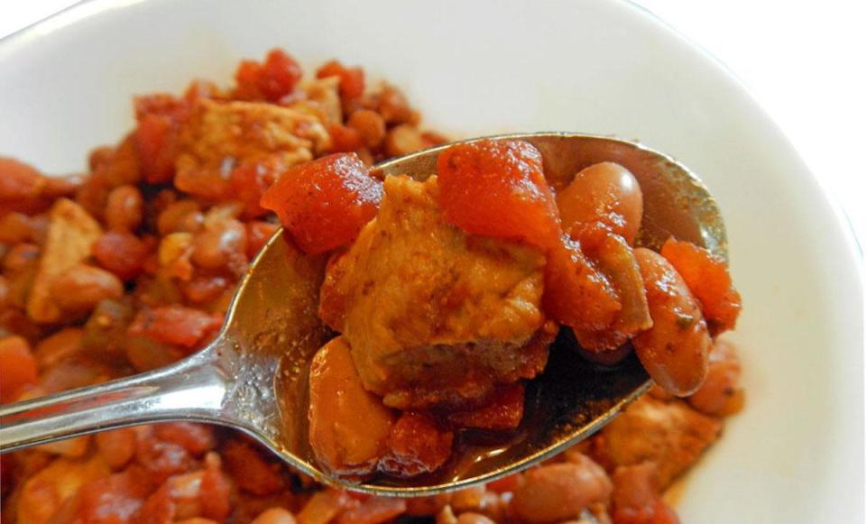 Southwestern Pork and Bean Soup