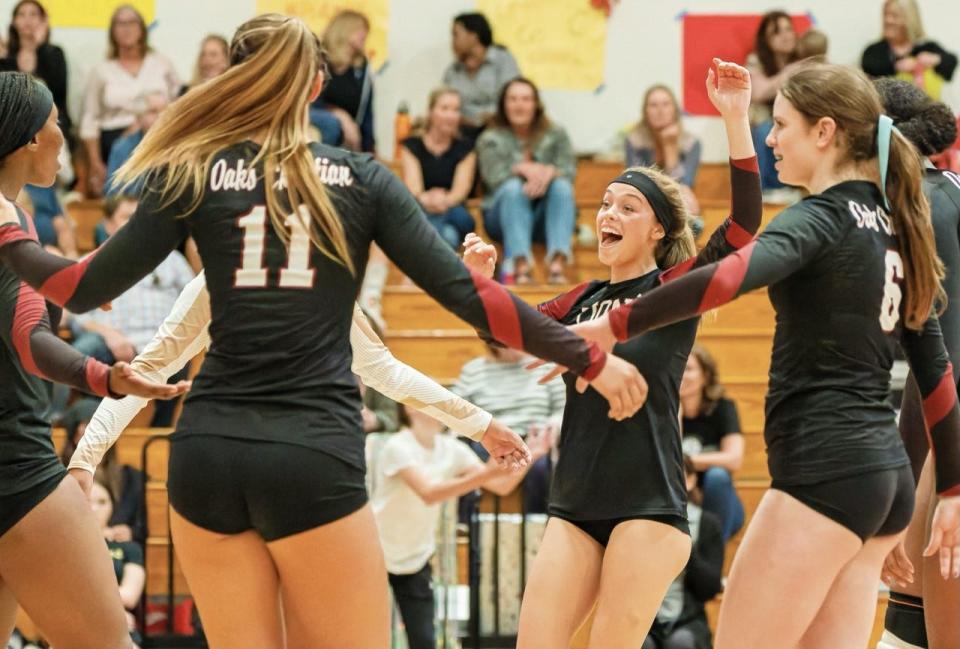 The Oaks Christian girls volleyball team has made a CIF-SS final for the second straight season.