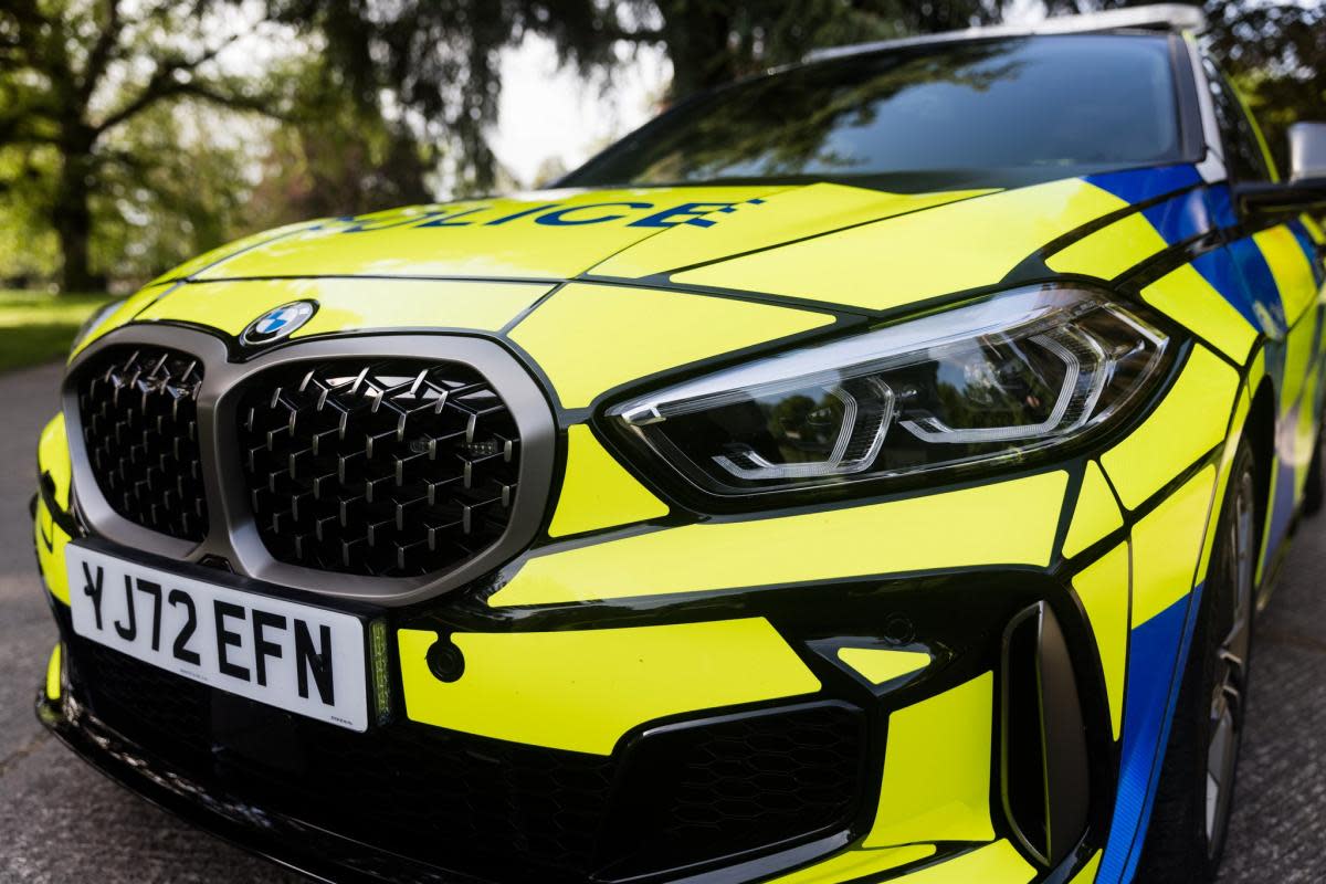 North Yorkshire Police said the driver was reported for “high speed” on the A1M near Selby Fork yesterday <i>(Image: Supplied)</i>