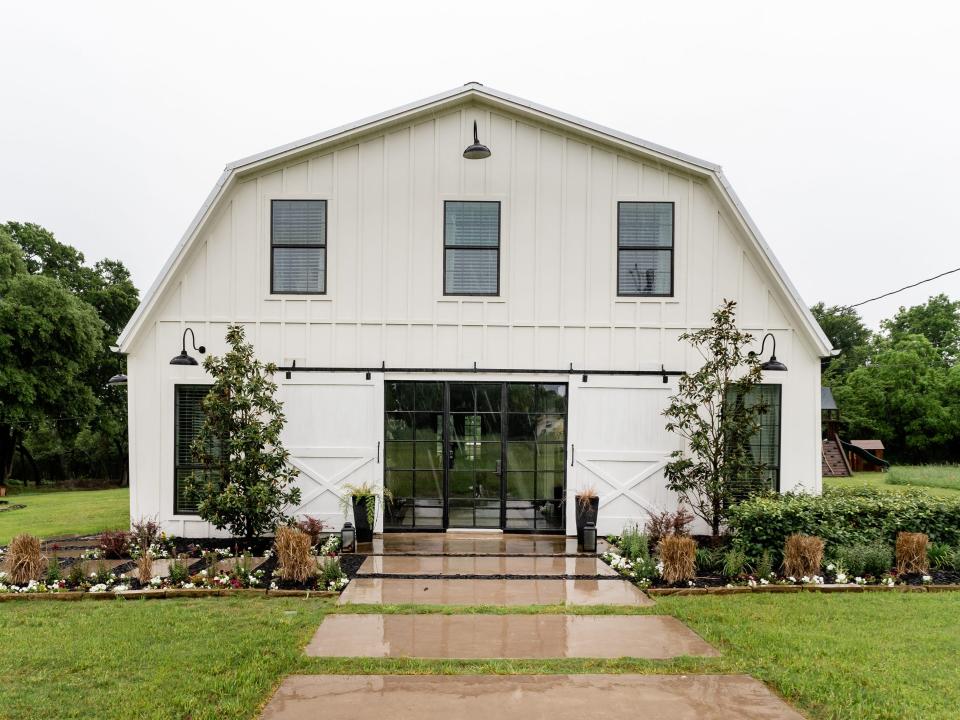 fixer upper barndominium airbnb