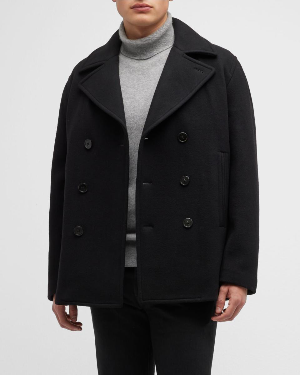 Men's Plush Loft Wool Peacoat