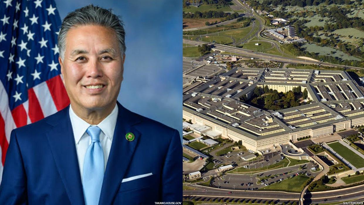 Mark Takano and The Pentagon