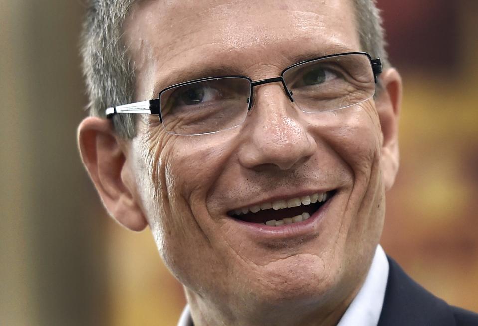 Rep. Joe Heck, R-Nev., speaks during a roundtable event in Henderson, Nev., on June 2, 2016. (Photo: David Becker/AP)