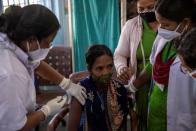 The Wider Image: The 1,700km journey to deliver coronavirus vaccine to India's rural health workers