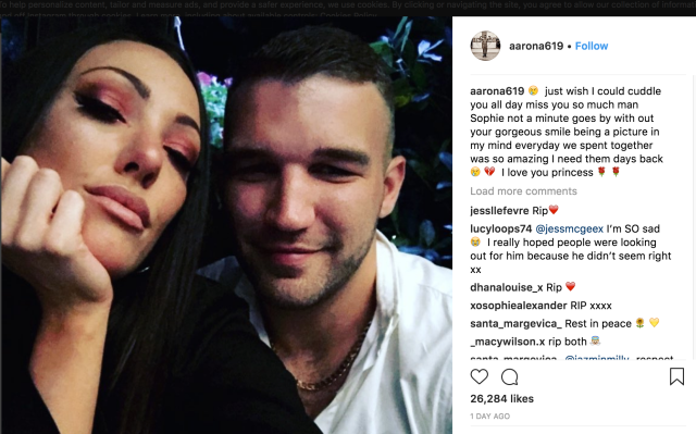 Tributes Pour In For Boyfriend Of Love Island Star Sophie Gradon After His Body Is Found Just 1261