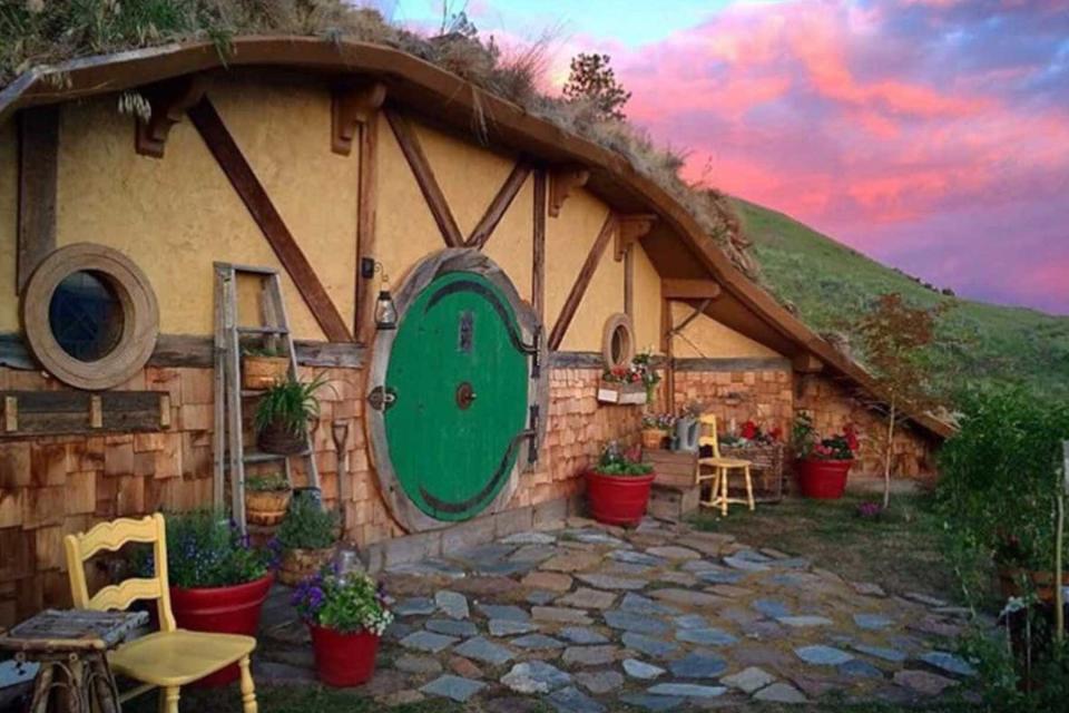 Underground Hygge Hobbit Airbnb