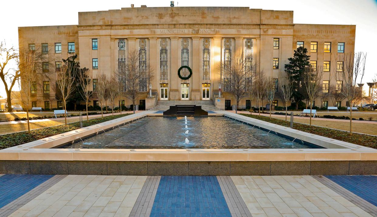 Oklahoma City Hall is where city councilmembers meet every other Tuesday.