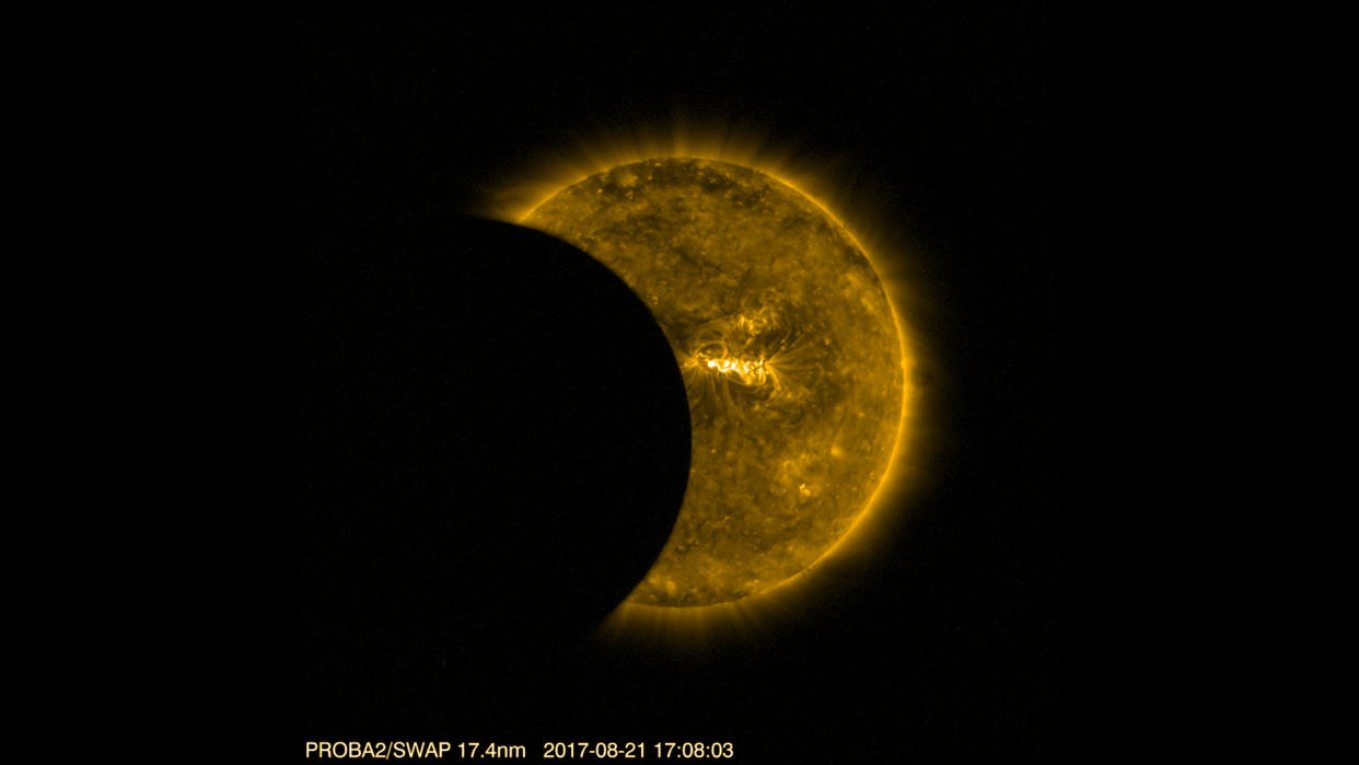  Proba-2 partial eclipse. 