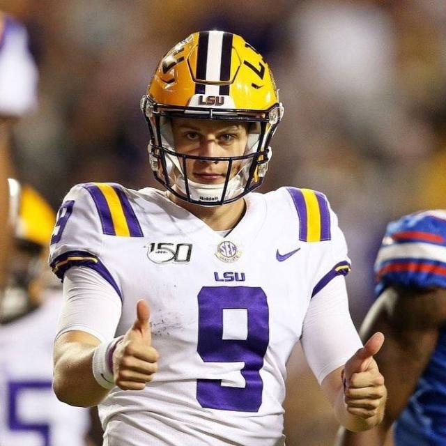 LSU Quarterback Joe Burrow Celebrates Louisiana With Burreaux