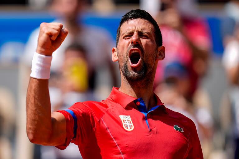 El serbio Novak Djokovic es el primer preclasificado en el torneo individual masculino de los Juegos Olímpicos París 2024