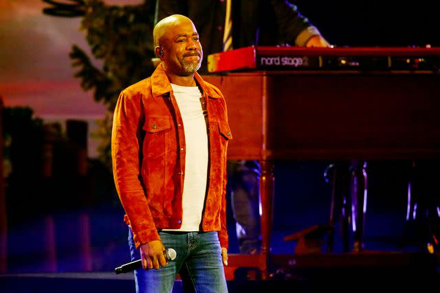 <p>Terry Wyatt/Getty</p> Darius Rucker in Nashville in November 2020