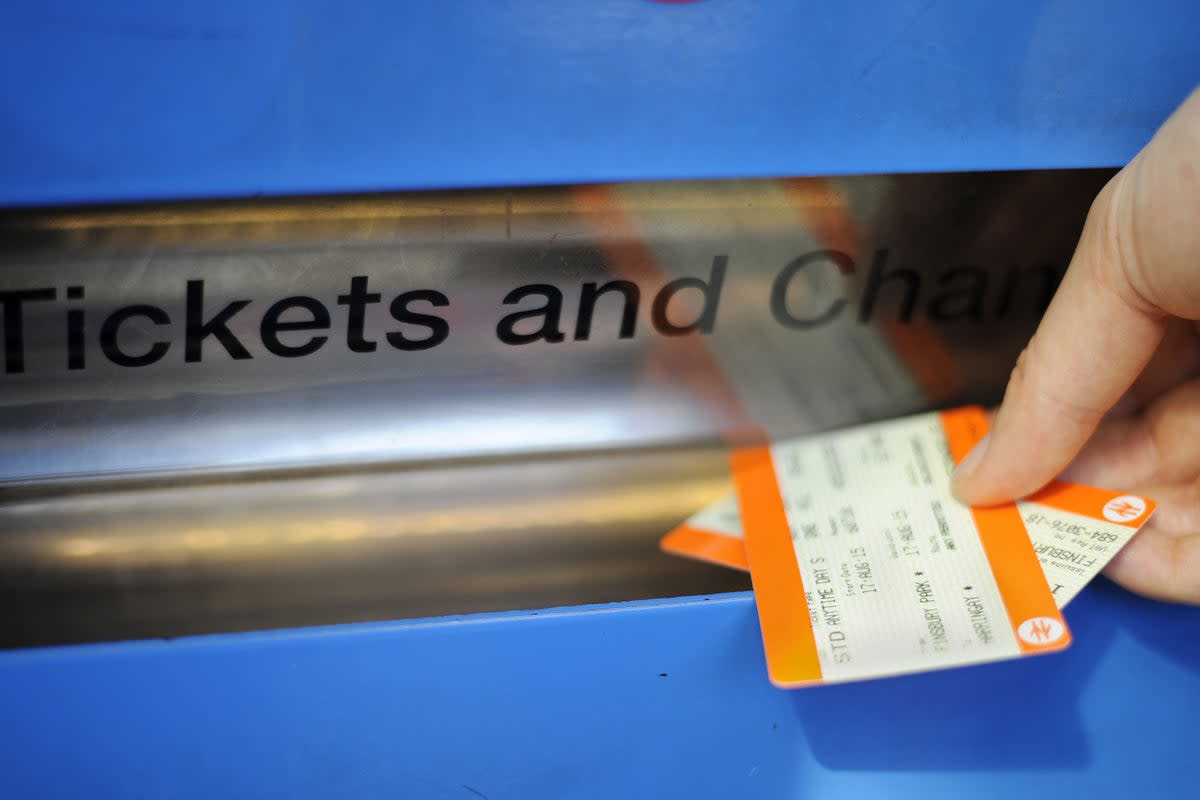 All change for rail fares (Lauren Hurley/PA) (PA Wire)