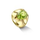 <p>An unusual, super-modern setting makes this stunning oval-cut peridot appear as if it is floating. </p><p>Gold and peridot ring, £6,700, Liv Luttrell</p><p><a class="link " href="https://livluttrell.com" rel="nofollow noopener" target="_blank" data-ylk="slk:SHOP NOW;elm:context_link;itc:0;sec:content-canvas">SHOP NOW</a></p>