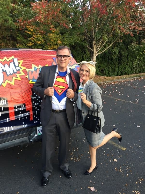 Clark Kent and Lois Lane Halloween Costume