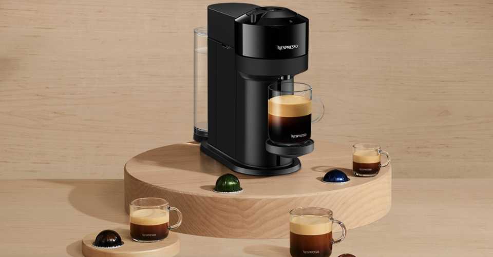 Get the Nespresso Vertuo Coffee machine for a truly decadent start to your mornings. 