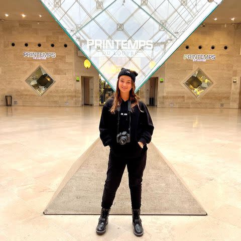 <p>Ivanka Trump Instagram</p> Ivanka Trump and Jared Kushner's daughter Arabella Rose Kushner at the Louvre in Paris.