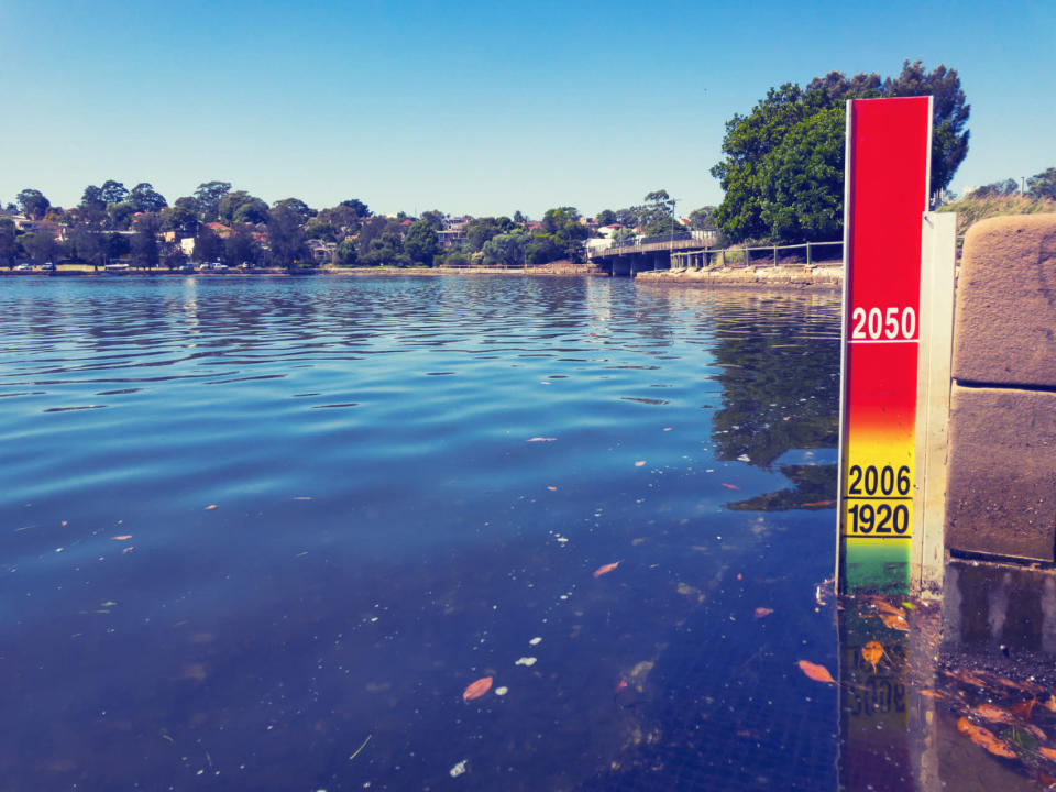 sea level rise (courtneyk/ iStock/ Getty Images Plus)
