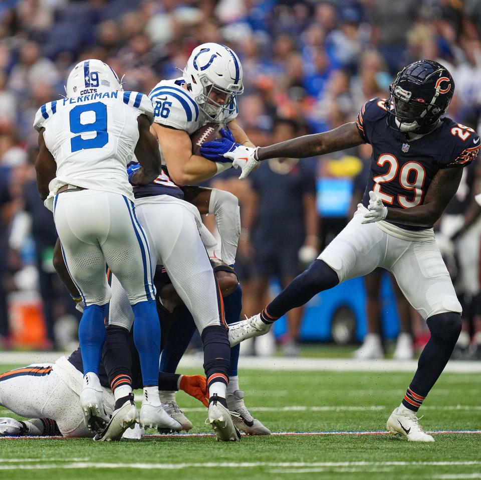 Indianapolis Colts rookie tight end Will Mallory has produced four catches in the past two preseason games against the Chicago Bears and Philadelphia Eagles.