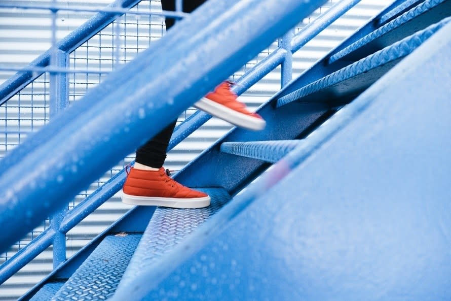 Climb all the stairs