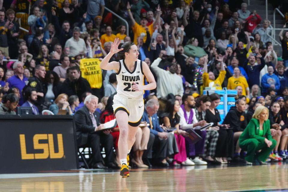 Caitlin Clark has Iowa back in the Final Four.