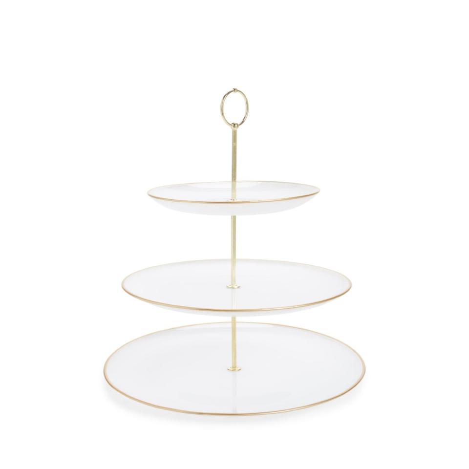 Swirl Three-Tier Serving Stand