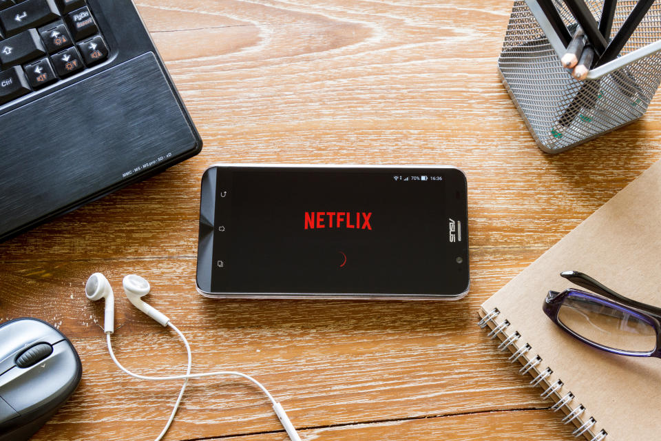 Susan Hughes watched Netflix while she did paperwork while she was on duty. (Getty/stock photo)