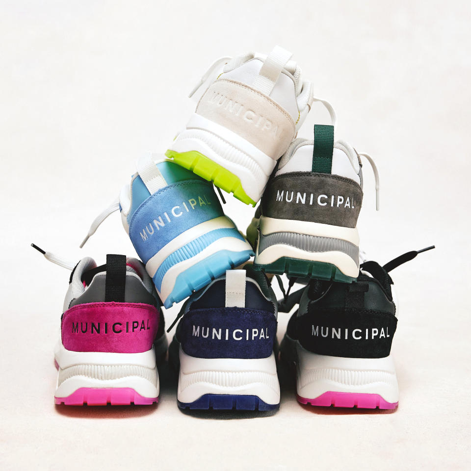 The Origin shoe in all six colors. (Photo: Courtesy of Municipal)