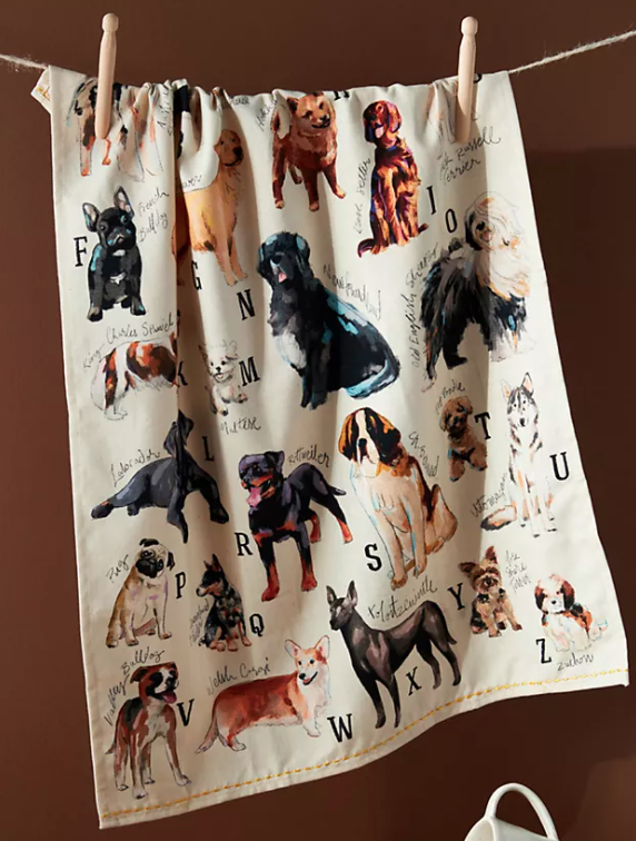 <p><a href="https://go.redirectingat.com?id=74968X1596630&url=https%3A%2F%2Fwww.anthropologie.com%2Fshop%2Fdog-breeds-a-z-dish-towel&sref=https%3A%2F%2Fwww.countryliving.com%2Fshopping%2Fgifts%2Fg1478%2Fgifts-for-dog-lovers%2F" rel="nofollow noopener" target="_blank" data-ylk="slk:Shop Now;elm:context_link;itc:0;sec:content-canvas" class="link rapid-noclick-resp">Shop Now</a></p><p>Dog Breeds A-Z Dish Towel</p><p>anthropologie.com</p><p>$22.00</p><span class="copyright">Anthropologie</span>