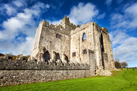 The ruins of Tintern Abbey - Credit: GETTY