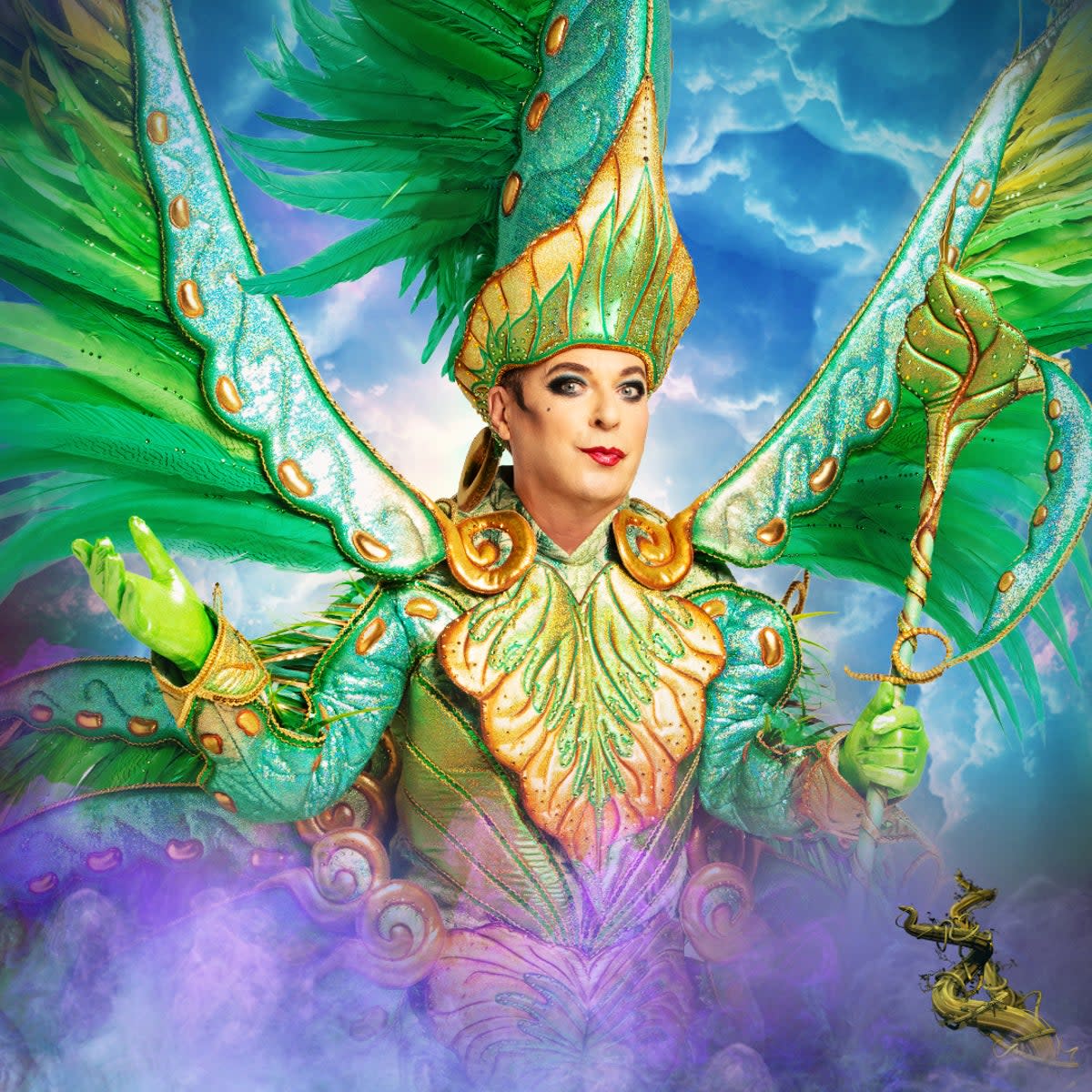 Julian Clary in Jack and the Beanstalk at the London Palladium  ( )