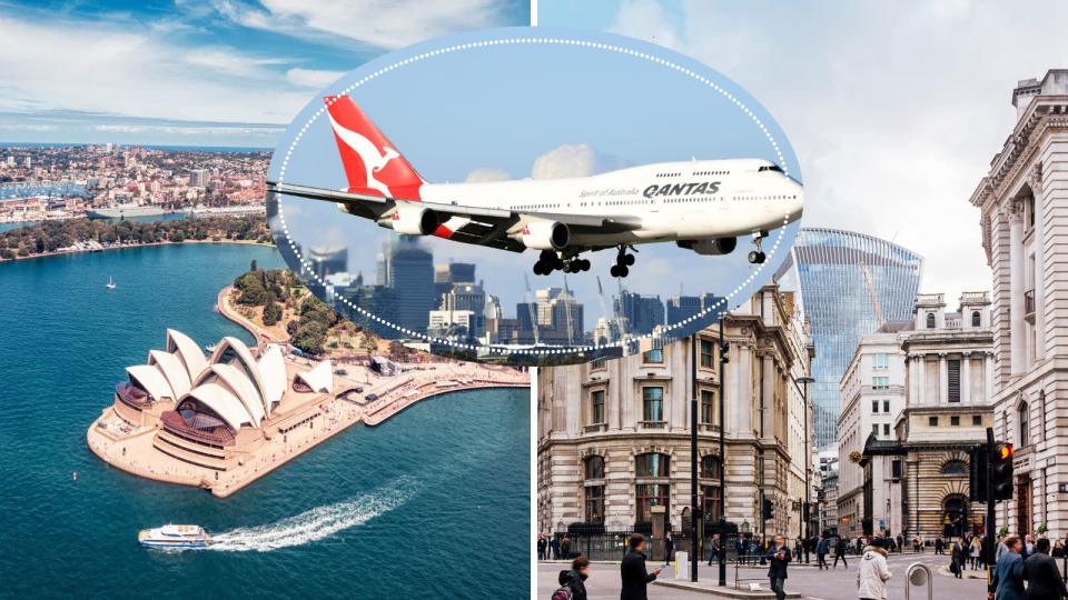 Sydney to London direct flights are closer than you think. Images: Getty