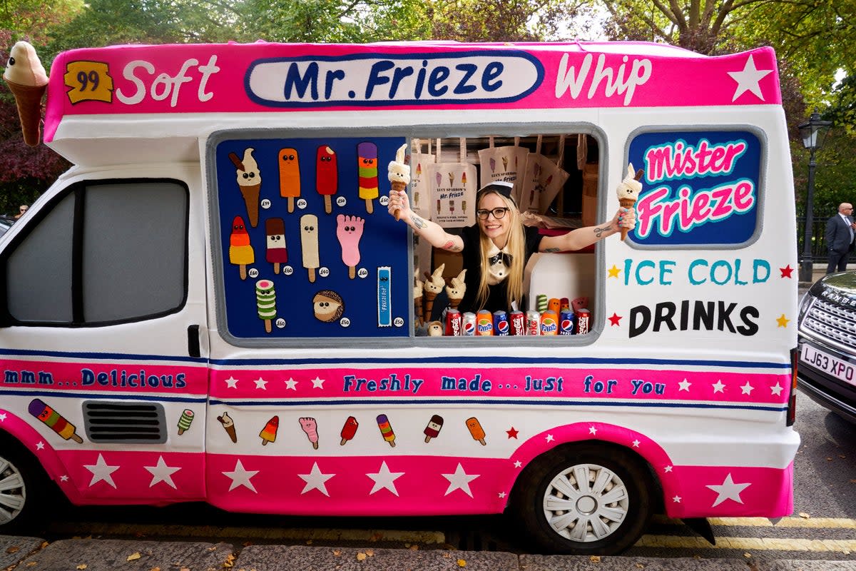 Greenwich Council will ban ice cream vans from selling on more than 30 roads across the borough (PA)