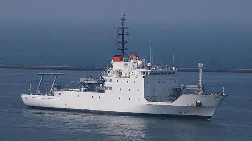 海軍達觀軍艦（舷號AGS-1601）。（圖／翻攝自中華民國海軍全球資訊網）