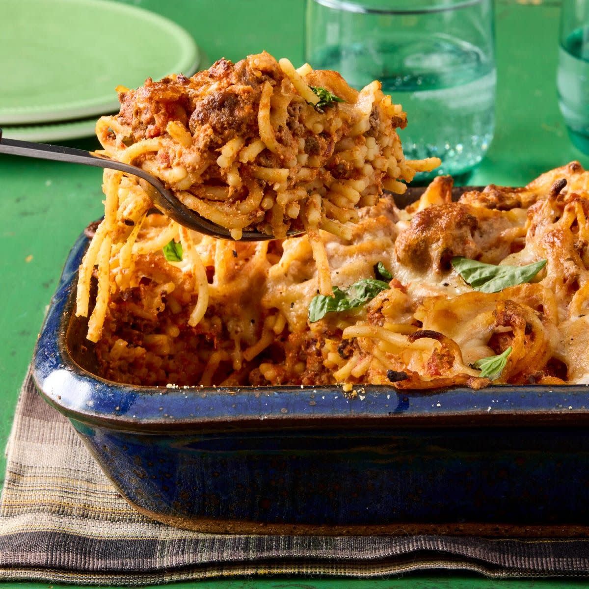 baked spaghetti fall recipe