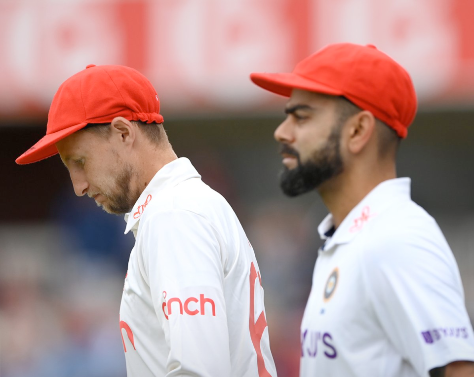 Virat Kohli, Joe Root, India, England