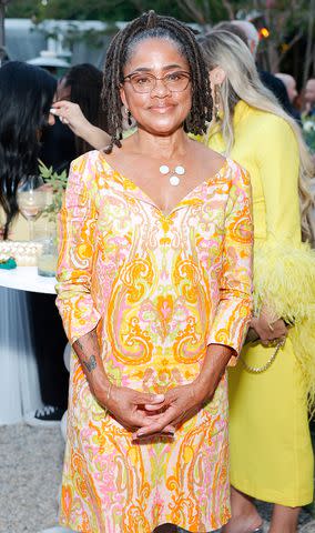 <p>Stefanie Keenan/Getty Images for This Is About Humanity</p> Doria Ragland, Meghan Markle's mom, poses for a photo at This Is About Humanity's 5th Anniversary Soiree in L.A.