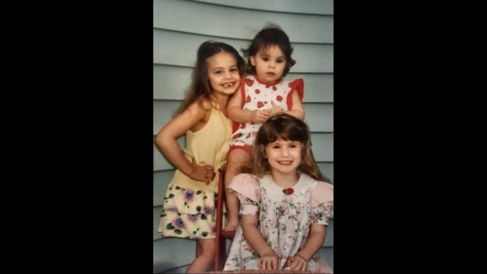 Sisters Alexandria, Courtney and Samantha Wickman grew up together in Ballard, Missouri, about an hour south of Kansas City. Tragedy has struck the family before. Alexandria was found dead in 2018 following a fire at an abandoned home before a stray bullet killed Courtney last month.