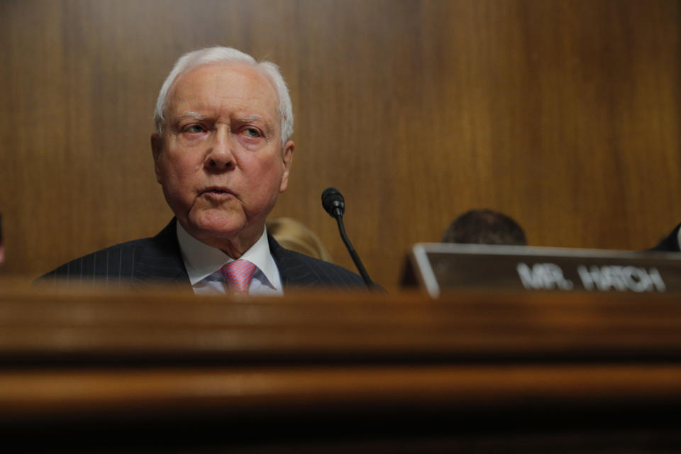 Sen. Orrin Hatch tweeted a letter from an ex of Kavanaugh accuser Julie Swetnick claiming to describe her past escapades. (Photo: Getty Images)