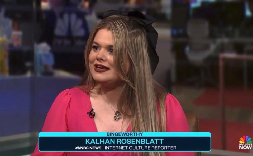 Rosenblatt, 33, revealed on X that she was suffering from “suicidal ideation.” Kalhan Rosenblatt / X