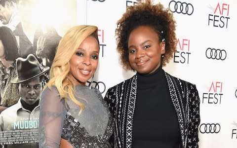 Mary J Blige and Dee Rees  - Credit: Michael Kovac/Getty 