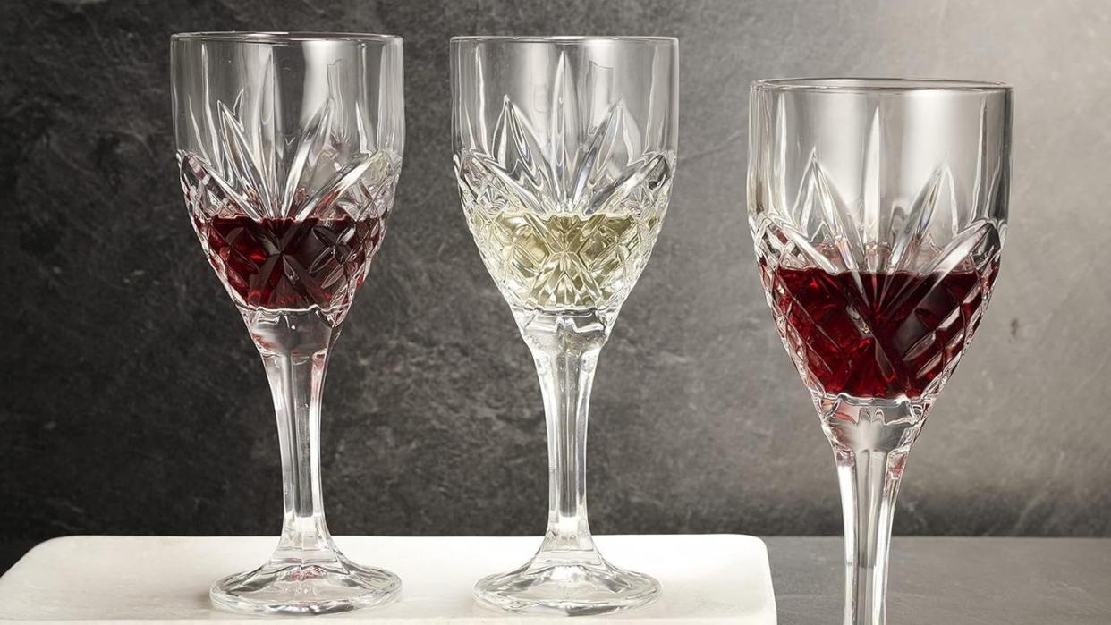 15 year anniversary gift, lefonte wine glasses