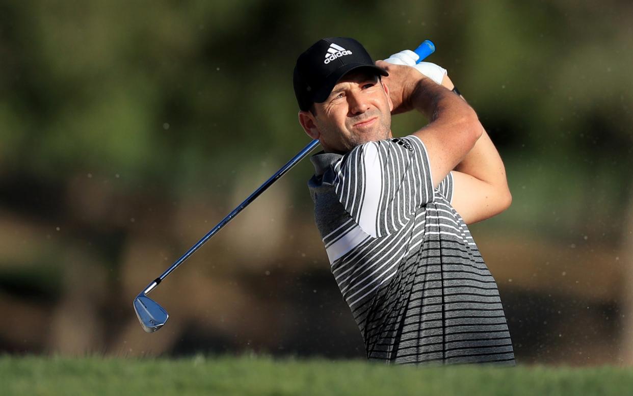 Sergio Garcia shot a two-under 69 to move within two of Abu Dhabi HSBC Championship lead - David Cannon Collection