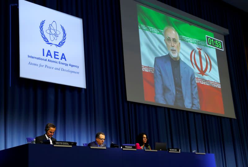 FILE PHOTO: IAEA Director General Grossi attends the opening of the IAEA General Conference in Vienna