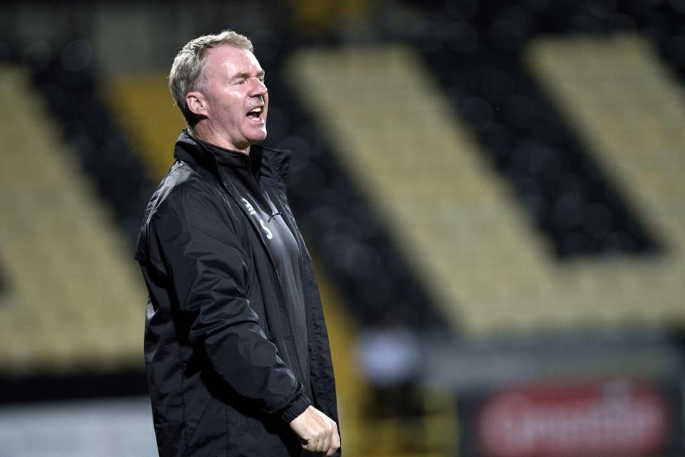 John Sheridan was sacked by Notts County after nine successive defeats