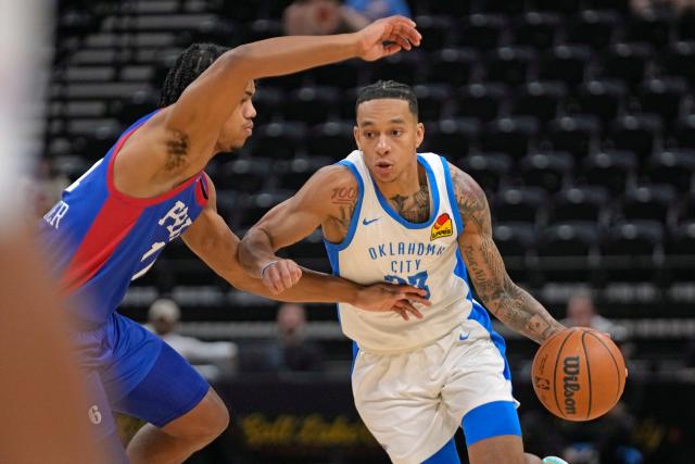 Chet Holmgren, OKC Thunder in 2023 NBA Summer League, photo gallery