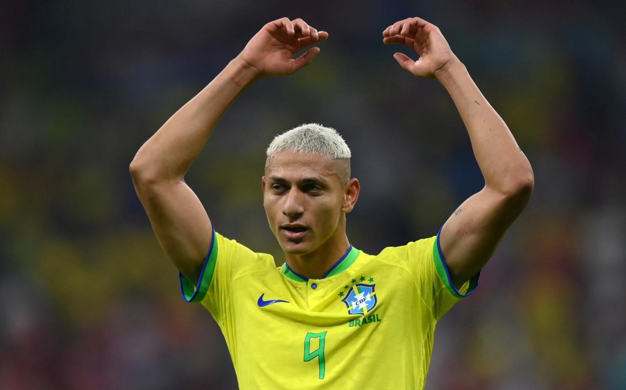 Richarlison - Brazil vs Switzerland, World Cup 2022: When is it, where is it and how to watch on TV - Justin Setterfield/Getty Images