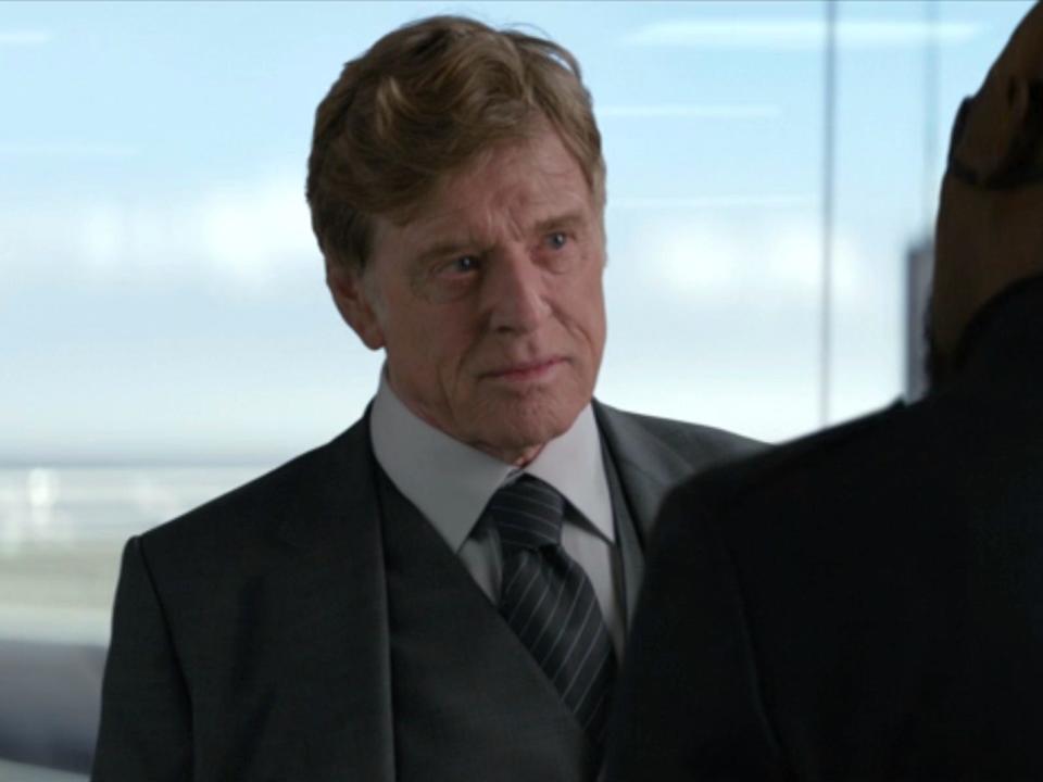 Robert Redford as Alexander Pierce in "Captain America: The Winter Soldier."