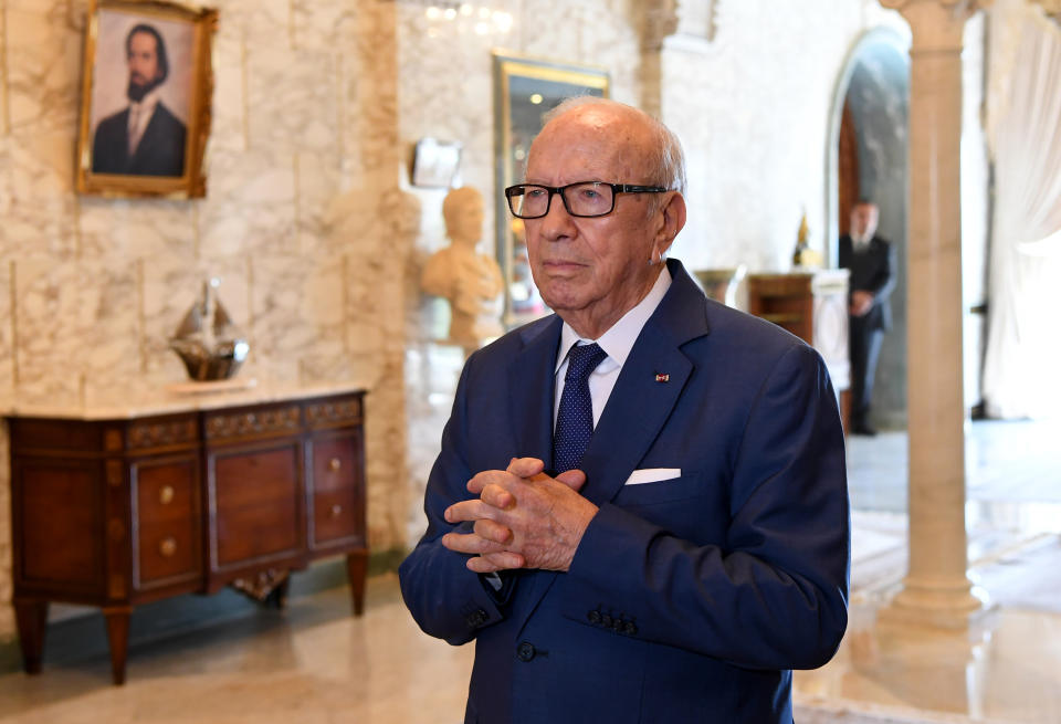 President Beji Caid Essebsi has&nbsp;helped pushed the needle forward on women's rights in Tunisia. (Photo: FETHI BELAID/AFP/Getty Images)